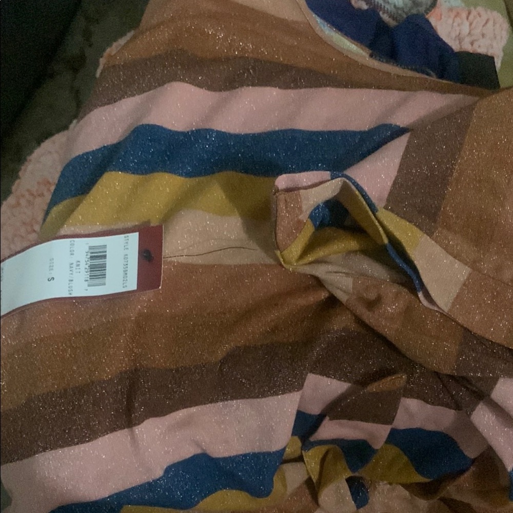 Brand new tag still on  knit navy/blush